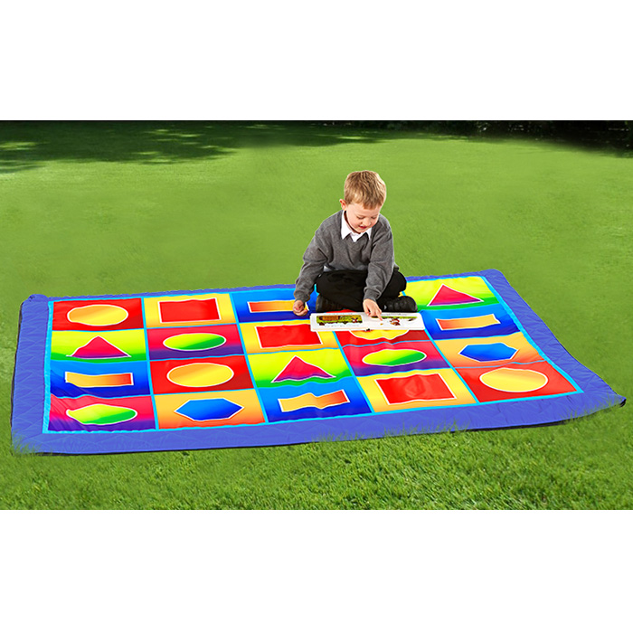 Indoor/Outdoor Geometric Mat - 2m x 1.5m