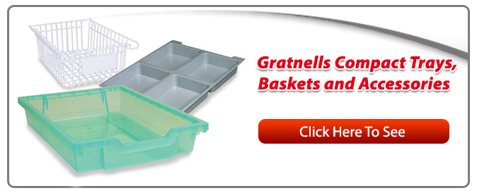 Gratnells Compact Trays Baskets And Accessories