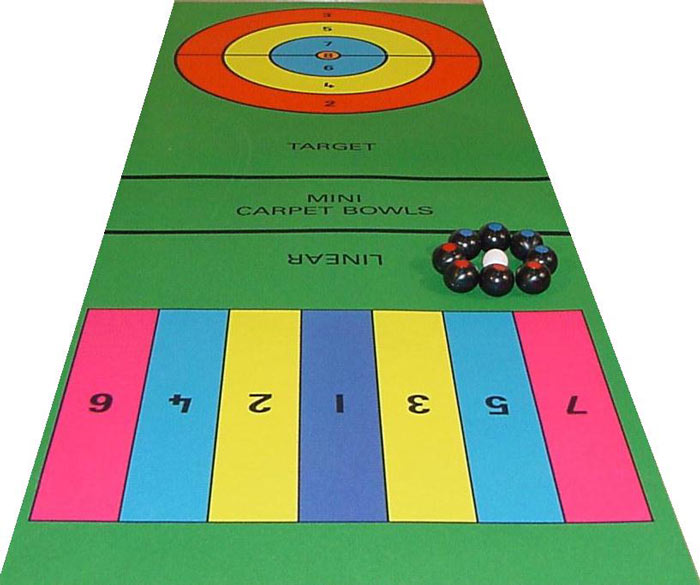 Mini Carpet Bowls Mat