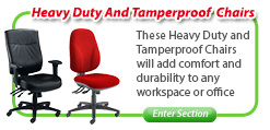 Heavy Duty And Tamperproof Chairs