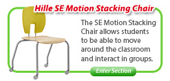 Hille SE Motion Stacking Chair