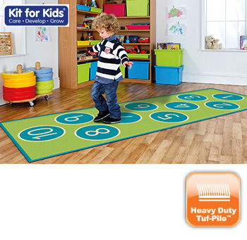 Hopscotch Carpet - 3m x 1m