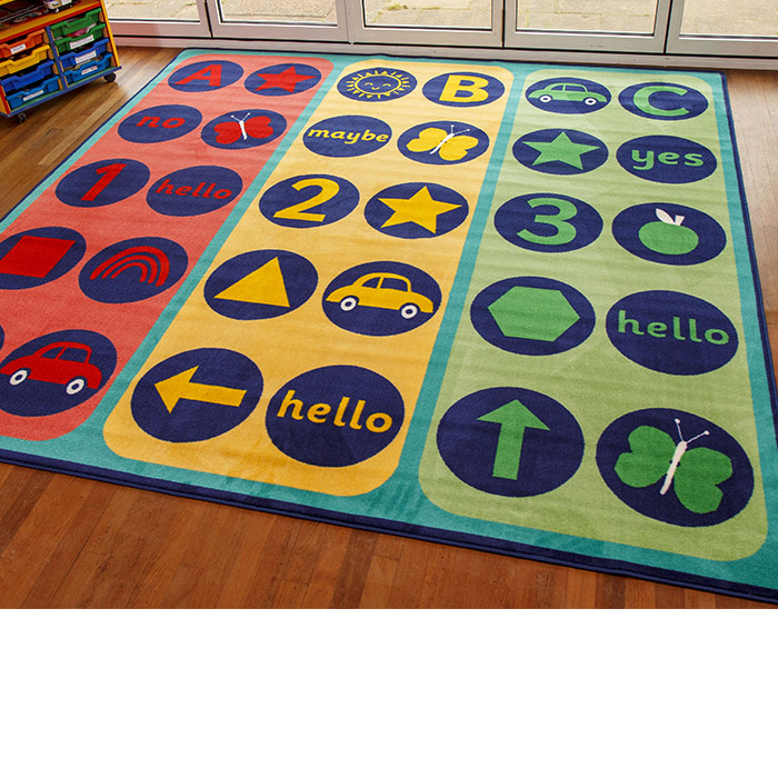 Kinder™ Yes No Maybe Placement Carpet 3m x 3m Kinder™ Yes No Maybe Placement Carpet 3m x 3m