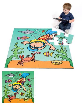 Diver Jumbo Puzzle