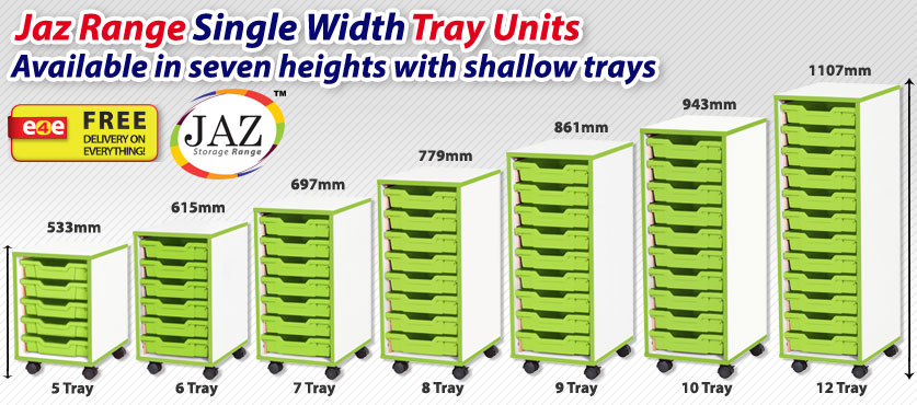 Single Width Shallow Tray Frag