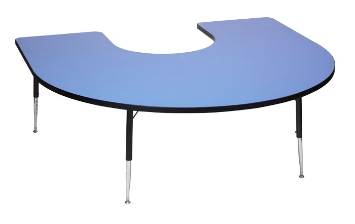 Laminated Horseshoe Table