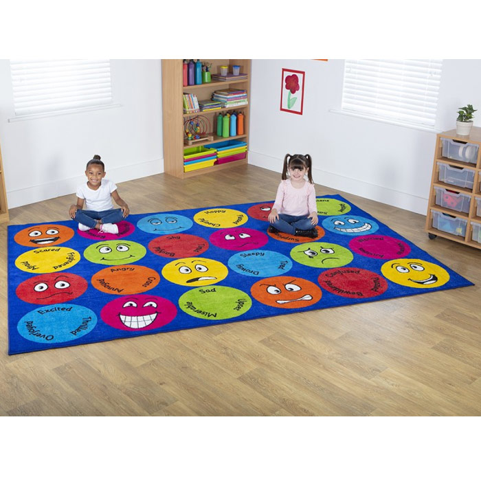 Emotions Interactive Rectangular Placement Carpet