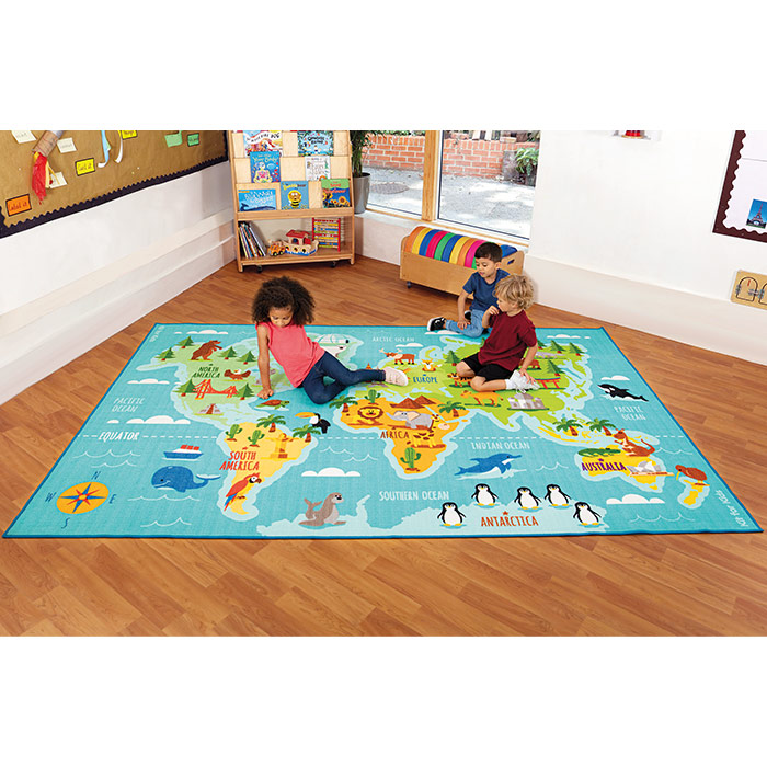 Animals & Places of the World Carpet 3m x 2m