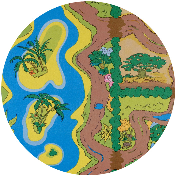 Tuff Tray Rainforest Mat