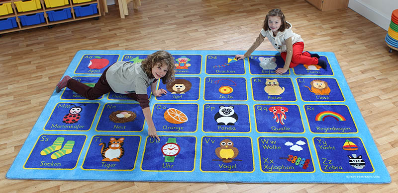 German Alphabet Carpet - 3m x 2m German Alphabet Carpet - 3m x 2m