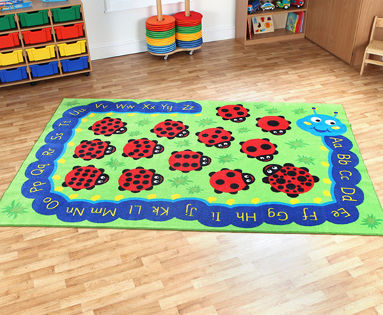 Back to Nature™ Chloe Caterpillar Numeracy & Literacy Carpet - 3m x 2m Back to Nature™ Chloe Caterpillar Numeracy & Literacy Carpet - 3m x 2m