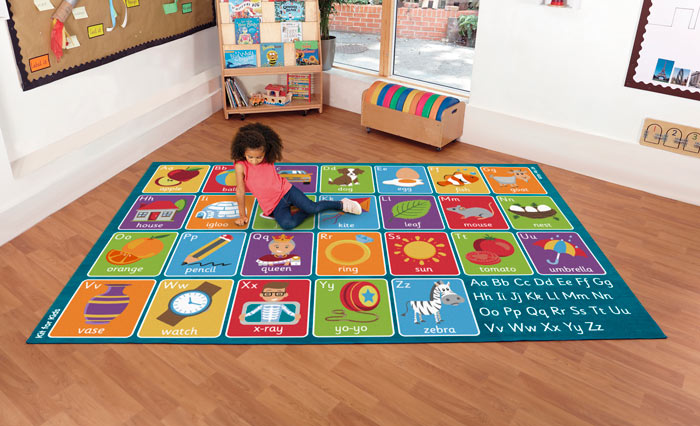 Alphabet Rectangular Mat - 3m x 2m