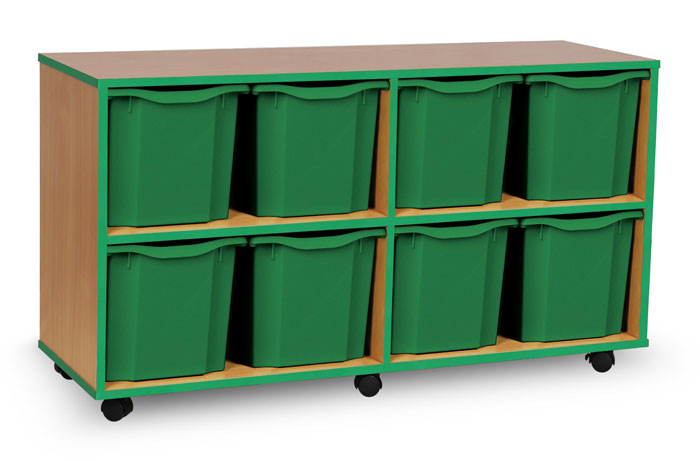 Jumbo 8 Tray Unit - Colour Front