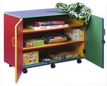 Multicolour Lockable Storage Unit