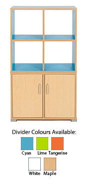 Bubblegum Storage Room Divider - Combination Unit 1