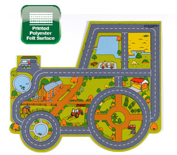 Tractor Farm Playmat - 1m Width