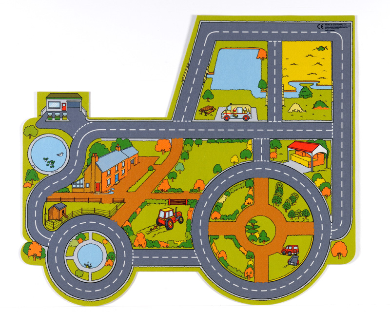 Tractor Farm Playmat - 1m Width