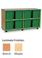 Jumbo 8 Tray Unit - Colour Front