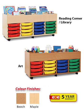 16 Tray Kinderbox with 8 Compartments (4 Column)