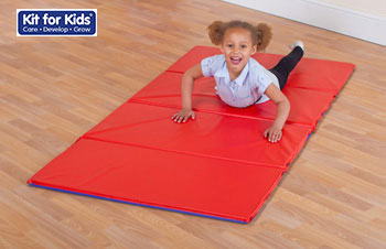 4 Section Folding Tumble Mat - Pack of 5