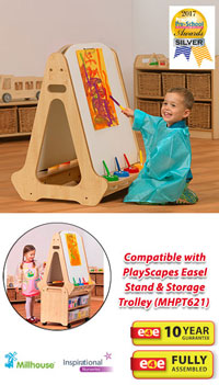 PlayScapes Double Sided Whiteboard Easel