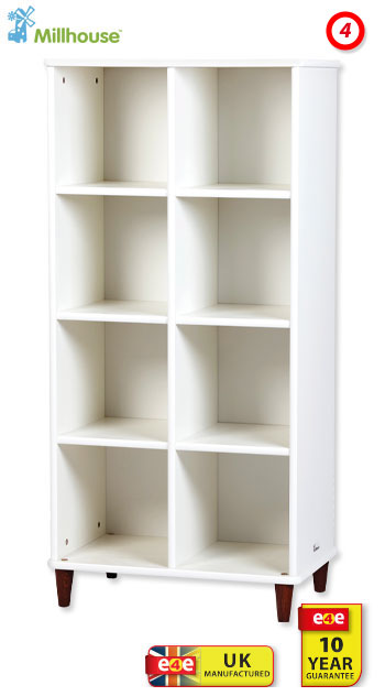 4 x 2 Cube Shelf with Back