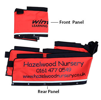 Replacement Personalised Panels - Complete Set (6 seater Kiddy Bus)