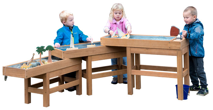 Living Classroom Outdoor Water And Sand Table With Water Pump