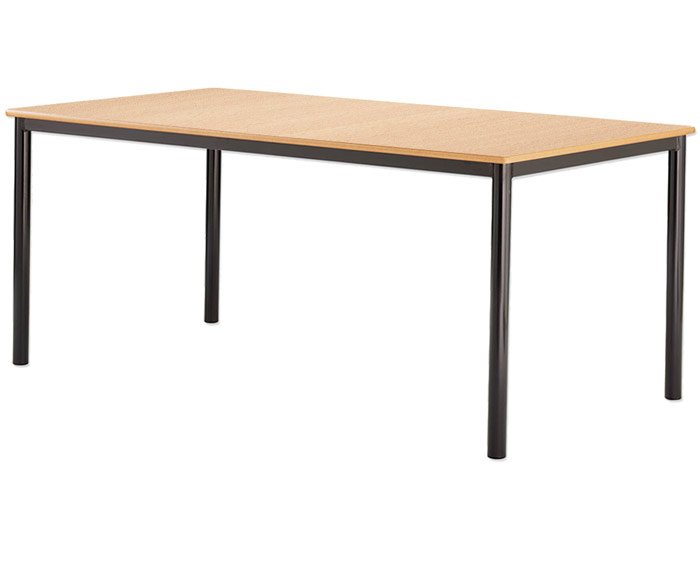 Rectangular Budget Canteen Dining Table - (Polished MDF Edge)