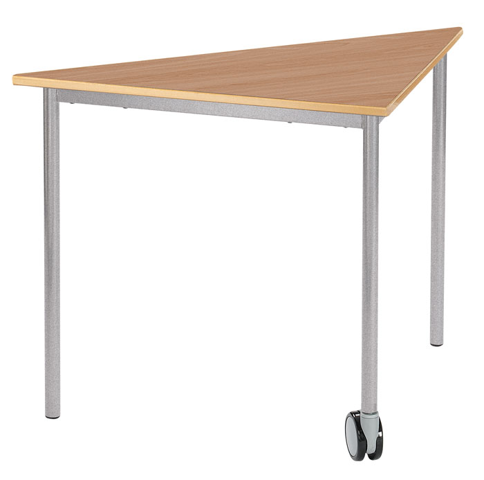 Tri Table - MDF Edge with Castor
