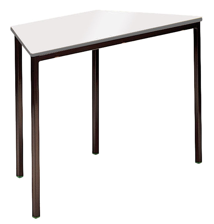 Whiteboard Spiral Stacking Trapezoidal Table - Duraform Spray Polyurethane Edge Whiteboard Spiral Stacking Trapezoidal Table - Duraform Spray Polyurethane Edge