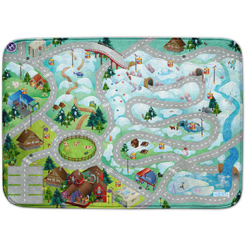 Mountain Roadways Playmat