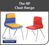 NP Stackable Classroom Chairs