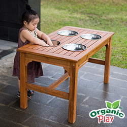 Outdoor Rectangular Mud Mix Table