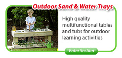 Outdoor Sand & Water Trays