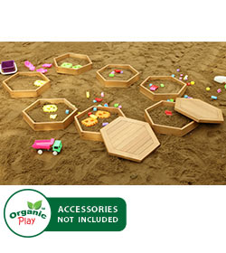 Outdoor Sand Trays - Set of 8