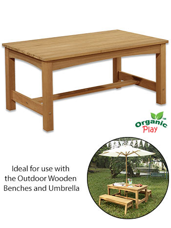 Outdoor Wooden Table