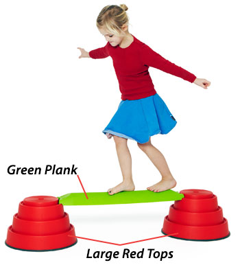 Gonge Build 'n' Balance - Log Plank