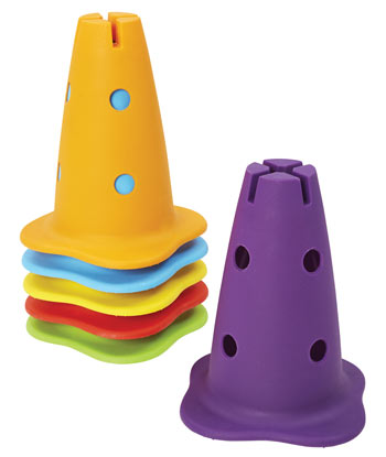 Set of 6 Cones