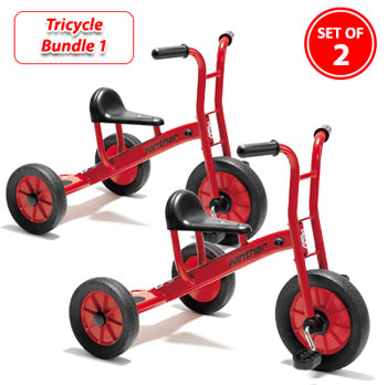 Winther Tricycle Bundle 1 - Viking Medium Age 3-6 (Pack of 2)