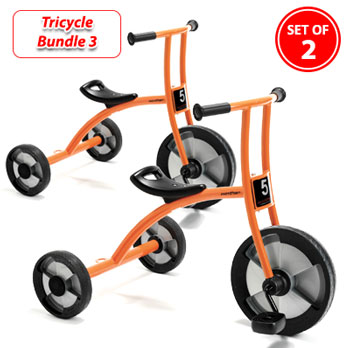 Winther Tricycle Bundle 3 - Circleline Large Trike Age 4-8 (Pack of 2)
