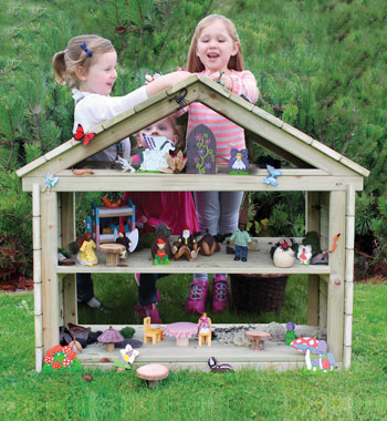 Outdoor Woodland Hideaway Dolls House
