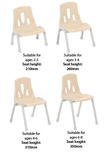 Thrifty Stackable Classroom Chair (Grey)