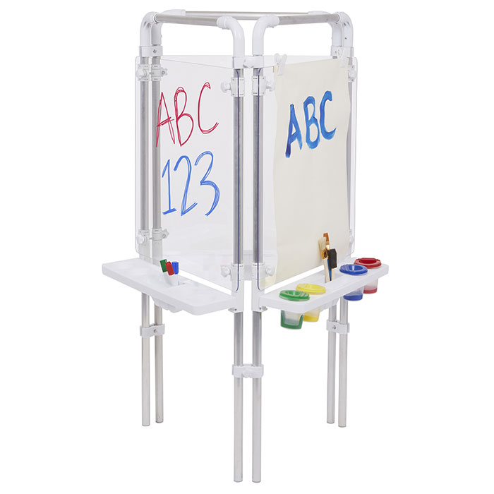 Tikk Tokk - 3 Sided Easel Set (with 3 Clear Acrylic Boards) Tikk Tokk - 3 Sided Easel Set (with 3 Clear Acrylic Boards)