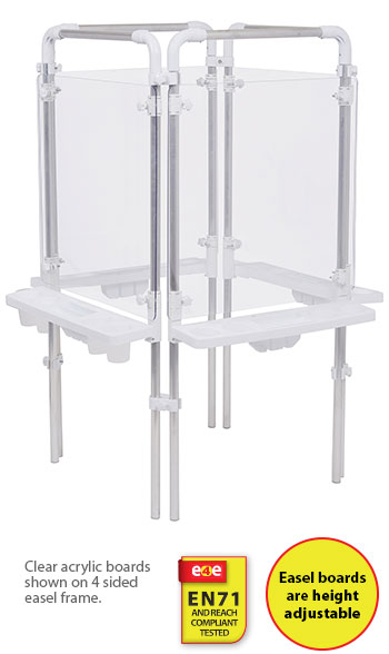 Tikk Tokk - 4 Sided Easel Frame