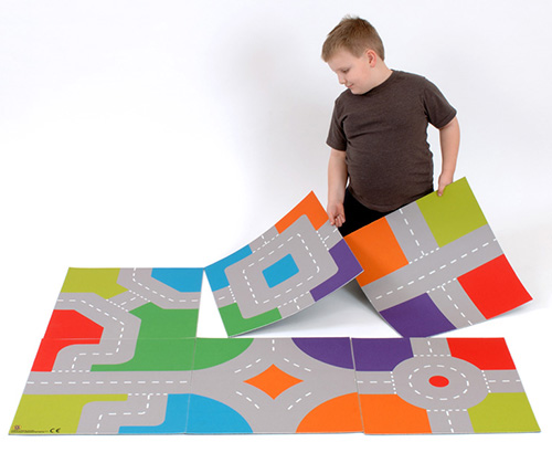 Set of 6 Construct-a-Town Play Squares - 1.5m x 1m Set of 6 Construct-a-Town Play Squares - 1.5m x 1m