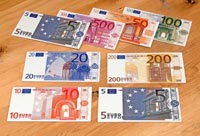 Euro Note Tiles