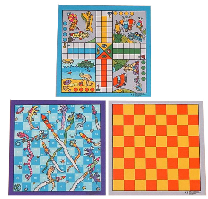 Games Squares Set of 3