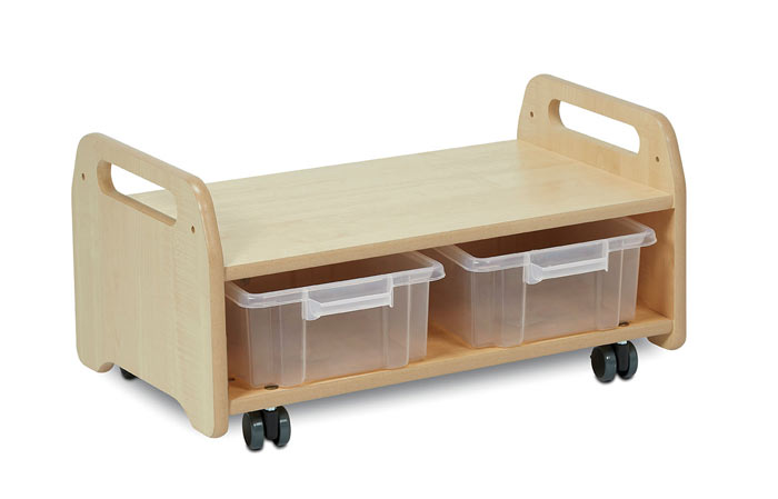 Low Easel Stand/Storage Trolley (2 Station) Low Easel Stand/Storage Trolley (2 Station)