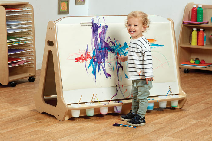 Double-sided 4 Station Easel (Baby)